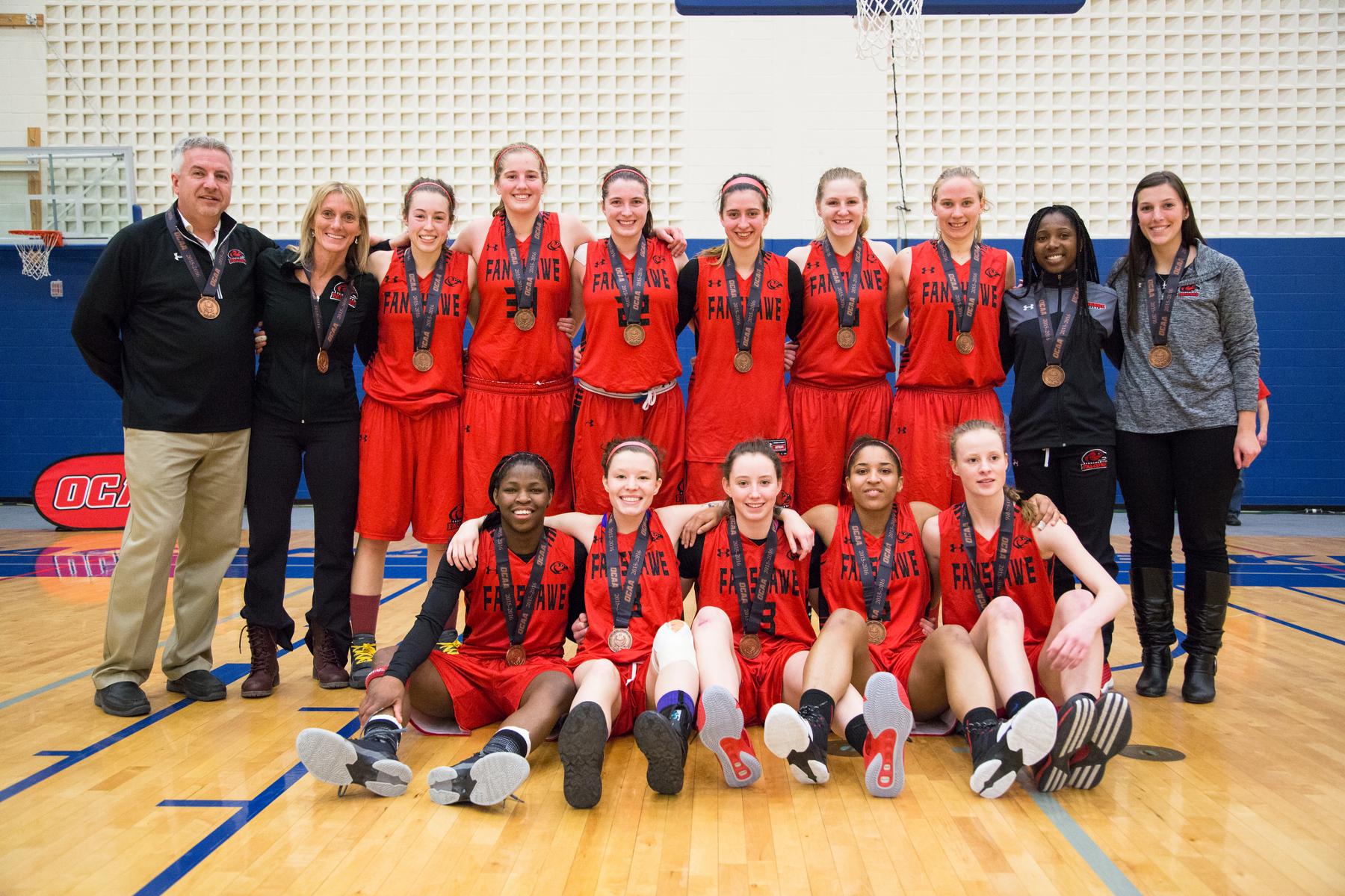 Falcons fly high to claim OCAA bronze medal