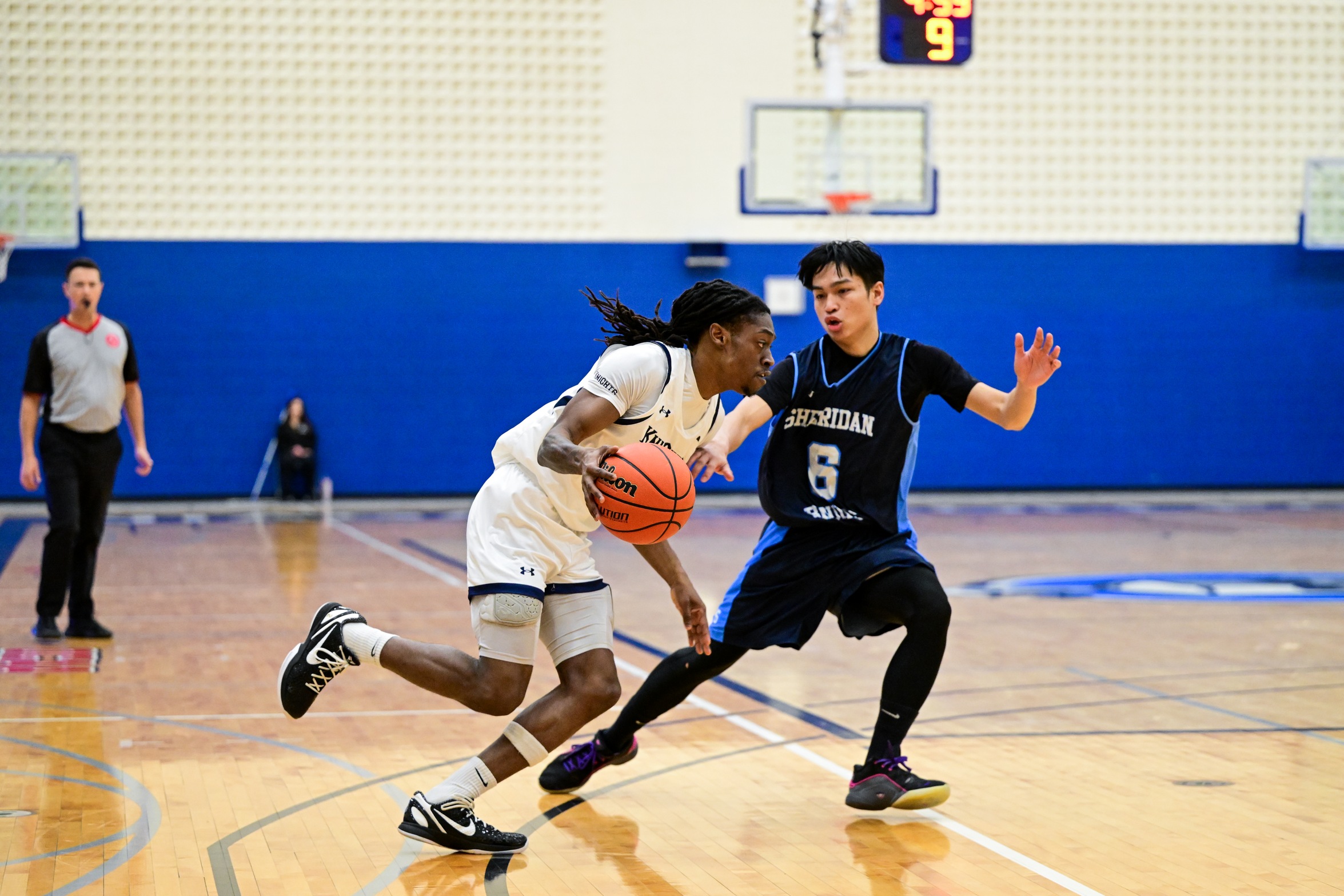 Knights Men&rsquo;s Basketball Fall to Lords in First Round of Playoffs