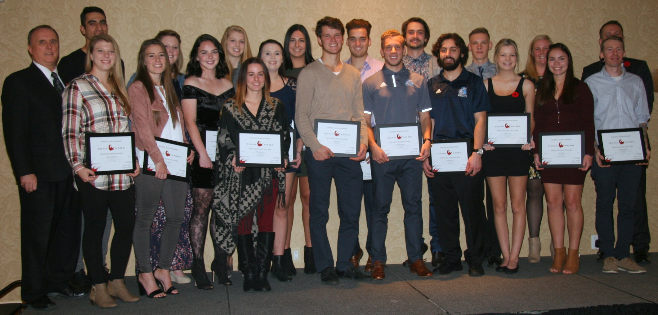 NEWS: Record 42 Knights named CCAA Scholar Athlete Award Recipients