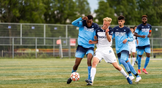 Knights Second Half Effort Not Enough to Stop Undefeated Bruins