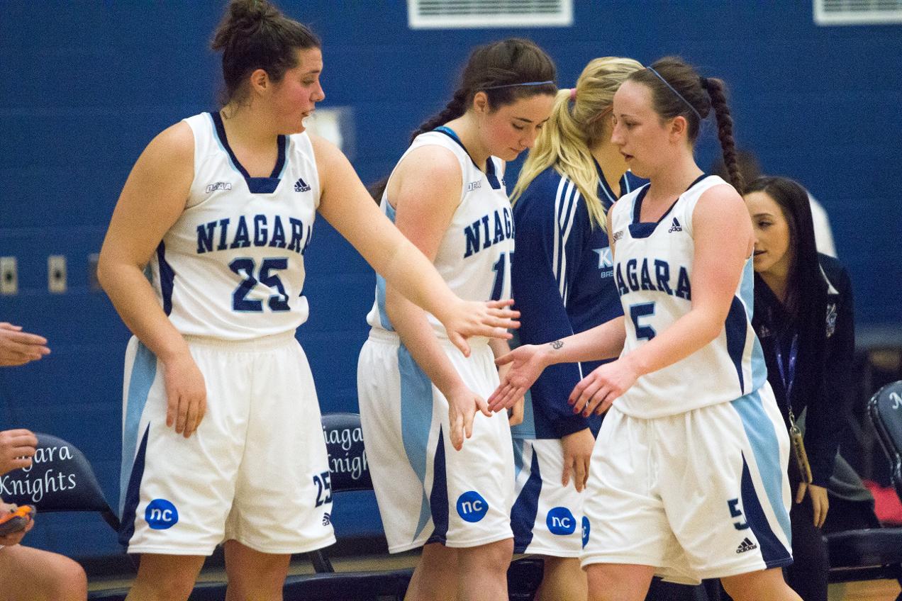 Knights Basketball Drop Tough Games Games to Fanshawe