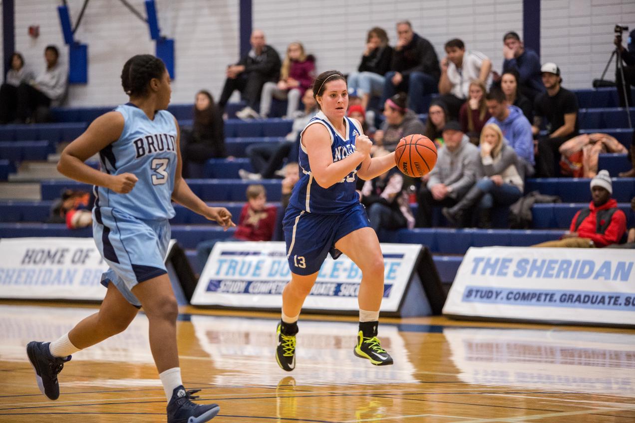 RECAP: McPherson dominant as Knights defeat Bruins 66-36