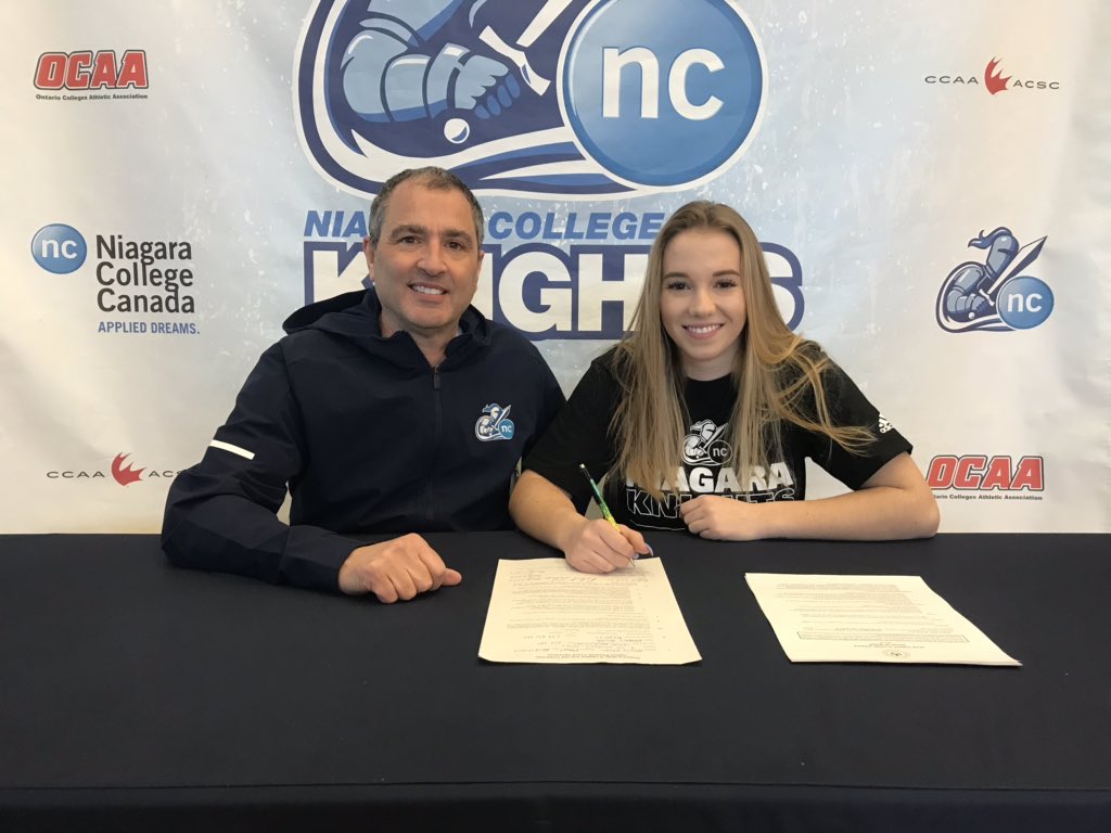 Knights add Lakeshore Catholic and WNY Flash product Hailey Gawel