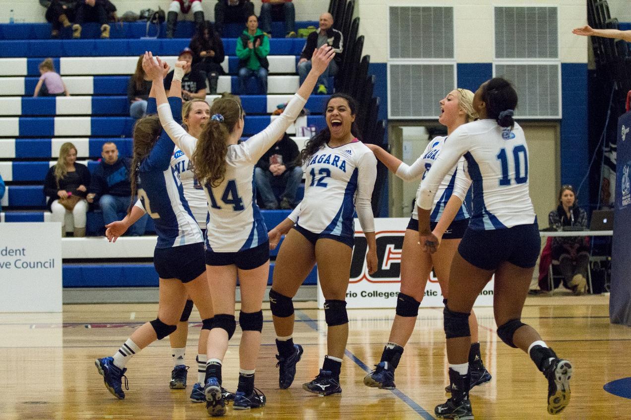RECAP: Women's Volleyball Defeat Fanshawe; Win-Streak Now at Three