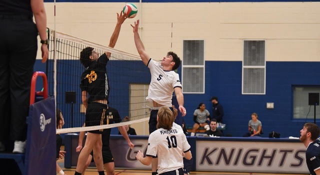 Men&rsquo;s Volleyball Fall Short Against the Cambrian Golden Shield