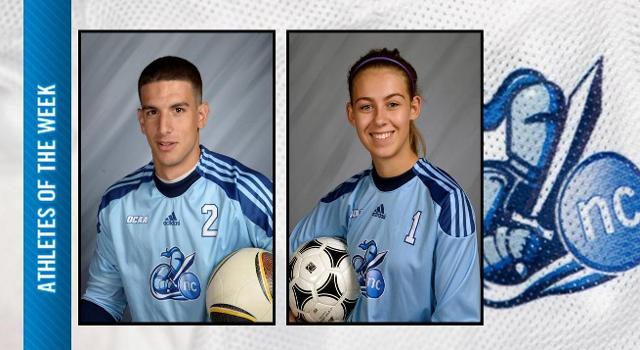 Jordan Provenzano and Melanie Bajic Named Athletes of the Week